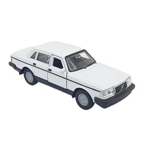 1:32 Volvo 240 GL Çek Bırak -Araba - 43784-BEYAZ