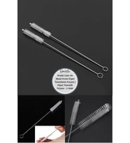 Pratik Cam Ve Metal Krom Pipet Temizleme Fırçası  Pipet Temizlik Fırçası 1 Adet