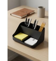 MYCRAFT3D Çok Bölmeli Masaüstü Organizer Kalemlik Notluk Ofis Düzenleyici Minimal Tasarım
