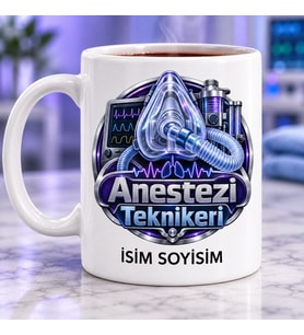 Anestezi Teknikeri Kupa Bardak Solunum Maskesi ve Monitör Tasarımı