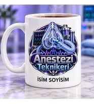 Anestezi Teknikeri Kupa Bardak Solunum Maskesi ve Monitör Tasarımı