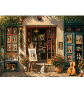 Anatolian 1000 Parça Kedi Galerisi Puzzle