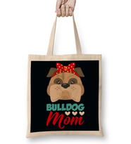 Bulldog Mom Bez Çanta Uzun Saplı