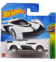 Hot Wheels - Mclaren Solus Gt - Hw Exotics 10/10 - Hkg70 - Short Card - Spor Araba - Beyaz - Mattel  (Çok Renkli)