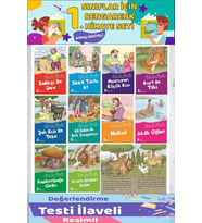 1.Sınıf Okumayı Sevdiren 10 lu Hikaye Seti 9 (16 sayfa)