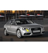Audi A4 2013-2015 Ön Tampon Çeki Çekme Demiri Kapağı 8K0807241C