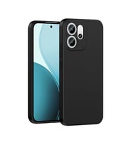 Coverzone Oppo Reno 14F 5G ?le Uyumlu K?l?f Z-Mara Lansman Vieri Tam Koruma Arka Kapak Kamera Koruma �?k?nt?l? P�r�zs�z Y�zey Siyah
