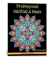 Profesyonel Mandala Boyama Kitabı (125 Süper Mandala)