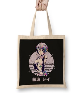 Rei Ayanami 05 Bez Çanta Uzun Saplı