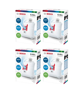 Bosch İle Uyumlu BBZ41FGXXL Süpürge Type G ALL Toz Torbası 16 Adet Kutulu