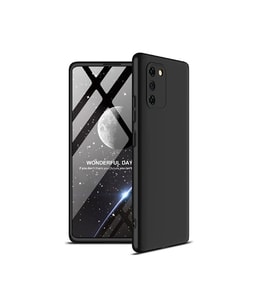 Samsung Galaxy A91 (S10 Lite) Uyumlu Kılıf Zore Ays Kapak (Siyah)