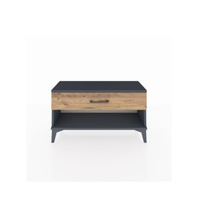 Arges Şifonyer Tek Çekmeceli 88x30x48 Antrasit-Çam