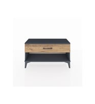Arges Şifonyer Tek Çekmeceli 88x30x48 Antrasit-Çam
