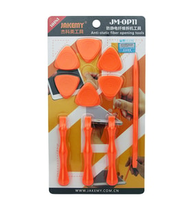 Jakemy Jm-Op11 10in1 Anti Statik Fiber Açma Aparatı Set (Turuncu)
