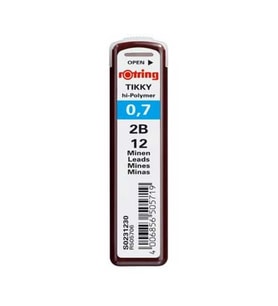 ROTRING HI-POLYMER MİN 0.7 2B KALEM UCU