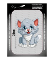 Tatlı Kedicik Cute Kitty Çizgi Press Tekstil Ütü İle Yapışabilen Transfer Baskı Kağıdı DTF BASKI (Karışık)