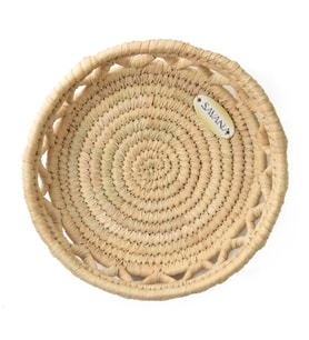 Salvia Hasır Duvar Tabağı Küçük Boy_ 20 cm