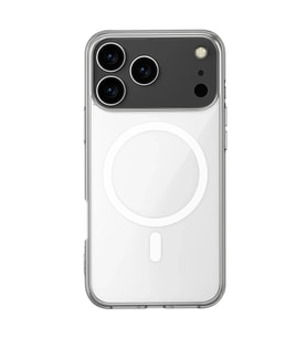Apple iPhone 17 Pro Max Kılıf Magneticsafe Şeffaf Silikon - Şeffaf