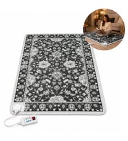 Sunup TY-1*2 859W 100X200CM Isıtmalı Pad Halı - Dijital Termostatlı Karbon Kristal Teknolojisi