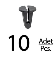 Audi A2 Seat Toledo III Skoda SuperB I VW Bora I için Bagaj Kapağı Somonu - 10 Adet