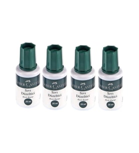 Faber-Castell Sıvı Düzeltici 20 ml 4'lü