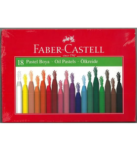 FABER CASTELL REDLINE OİL PASTEL BOYA KARTON KUTU 18'Lİ - 5282125318