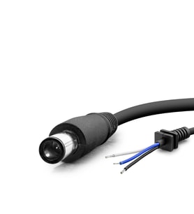Notebook Adaptör Kablosu 3Lü 7.4*5.0 Hp/Compaq 120W-150W 1.2 Siyah HDX5564