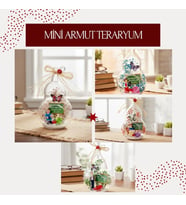 Mini Armut Teraryum - Öğretmenler Günü Hediyesi