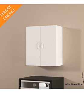 MODİLAYN AHSEN 55 x63 x32,5 cm Çok Amaçlı Asma Mutfak & Banyo Dolabı
