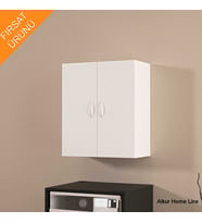 MODİLAYN AHSEN 55 x63 x32,5 cm Çok Amaçlı Asma Mutfak & Banyo Dolabı