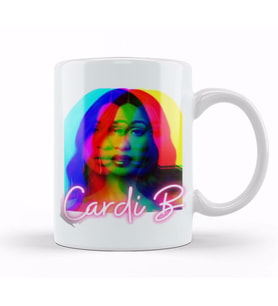 Cardi B GIFT ART Kupa Bardak Porselen