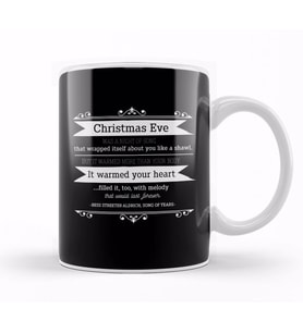 Christmas Eve Quote Song Of Years Quote Kupa Bardak Porselen