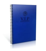 GIPTA VIP DERİ KAPAK KAPAK SPİRALLİ 17x24 140 YP. ÇİZGİLİ DEFTER
