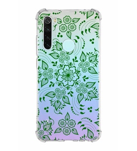 Xiaomi Redmi Note 8 Köşe Korumalı Antişok Kapak Nostalji Desen Tasarımlı Şeffaf  Kılıf
