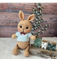 Zeynphobidunyam Amigurumi  Balyanak Tavşan Mavi (Mavi)