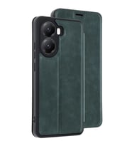 Xiaomi Poco X7 Pro Kılıf Flip Cover - Koyu Yeşil
