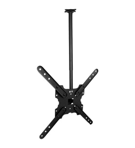 Vontech 39-55 İnç Lcd Led Tv Tavan Dönerli Askı Aparatı 360 Derece Döner 99-140 Ekran Arası Uyumlu 25 Kg Taşır