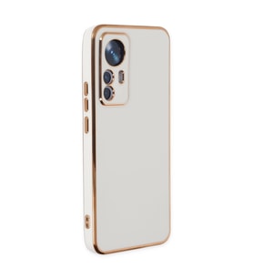 Xiaomi Mi 12t Pro Kılıf Volet Silikon - Beyaz