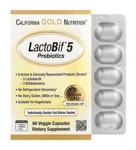 Lactobif Probiyotik 5 Milyar CFU 60 Bitkisel Kapsül
