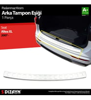Seat Altea XL Krom Arka Tampon Eşiği 2007 Üzeri