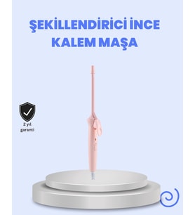 Seramik Kaplamalı İnce Saç Maşası 130°C Sabit Isı