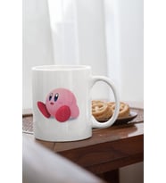 Kirby Baskılı Porselen Kupa Bardak