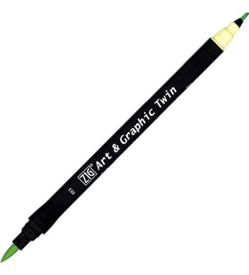 Zig Art & Graphic Twin Marker Çizim Kalemi 53 Lime Green 