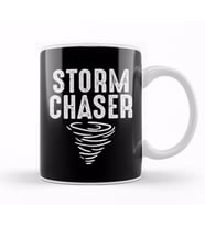 Cute Storm Chaser Severe Weather Tornado Obsessed Kupa Bardak Porselen