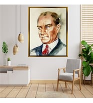 ÇERÇEVELİ ATATÜRK TABLO S769