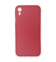 Xr Kılıf Pp Ultra İnce Kapak - Kırmızı