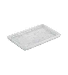 Polyresin Çok Amaçlı  Tepsi (Beyaz)