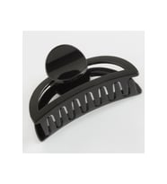 8  cm Oval Siyah Renkli Mandal Toka 1 Adet 