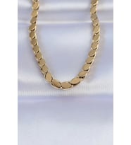 pilelistore 316L Çelik Gold Renk Arpa Model Kolye - TJ-BKO8748