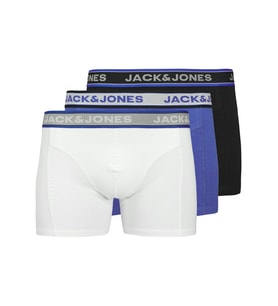 JACK JONES Erkek Süper Kemerli Kutulu 3 lü Boxer 12282000 (Karışık)